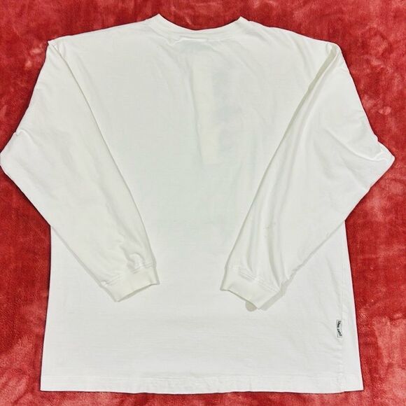 Vintage Looney Tunes Embroidered Quarter Button Long Sleeve Shirt - Picture 6 of 7